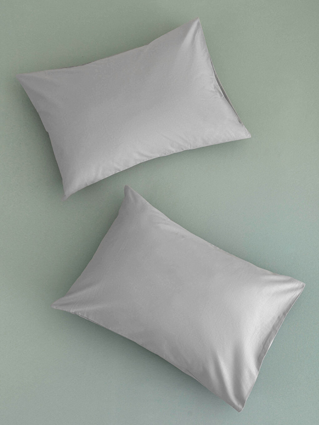 Plain Woven Pillow Case 2 Pack 50x70 Cm