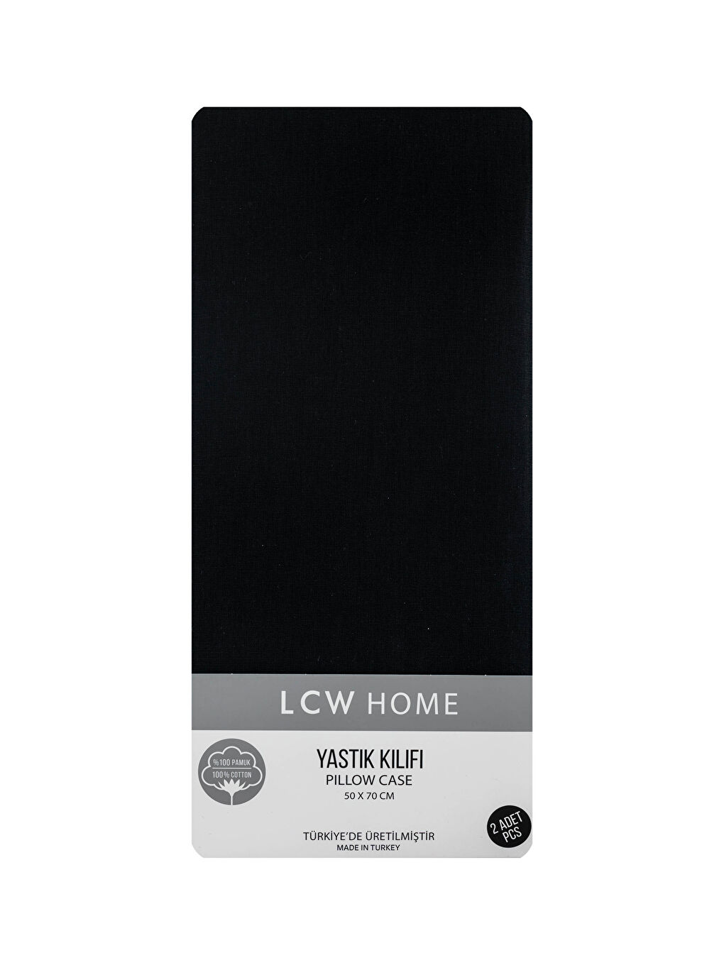LCW HOME Plain Woven Pillow Case 2 Pack 50x70 Cm -W1BD45Z8-J0F