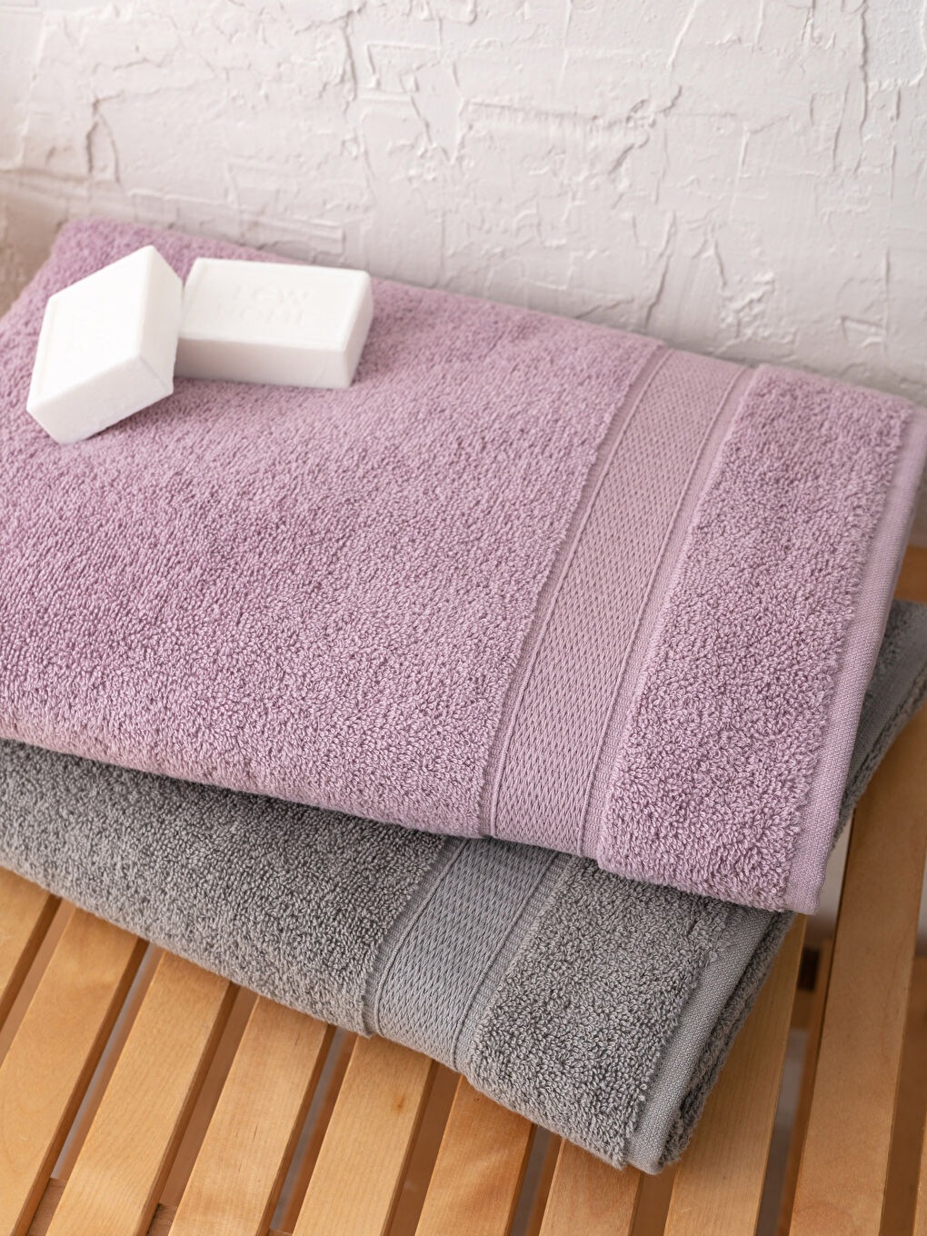 Flat Jacquard Curl Bath Towel 70x140 Cm