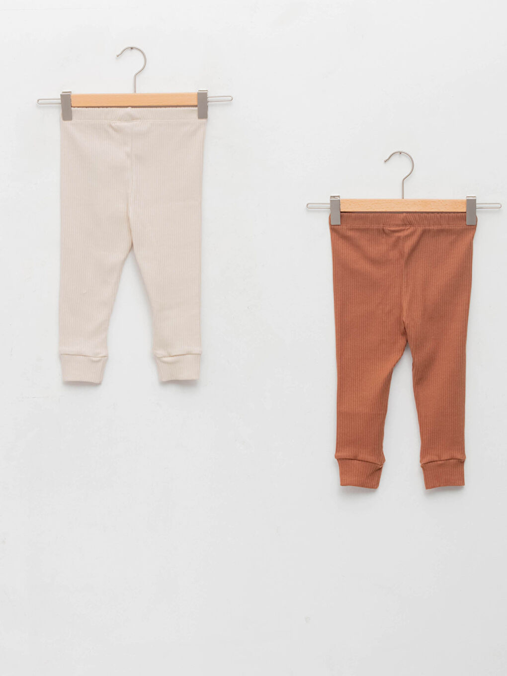 Elastic Waist Patterned Baby Boy Pajama Bottom 2 Pack-1