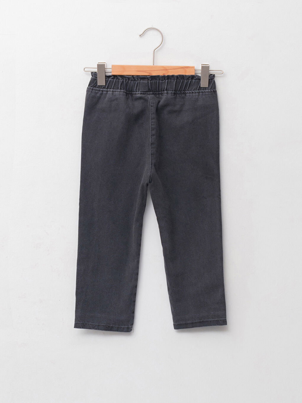 LCW baby Paperbag-Passform Elastischer Bund Basic Baby Mädchen Denim-Hose -W1BE02Z1-GRD