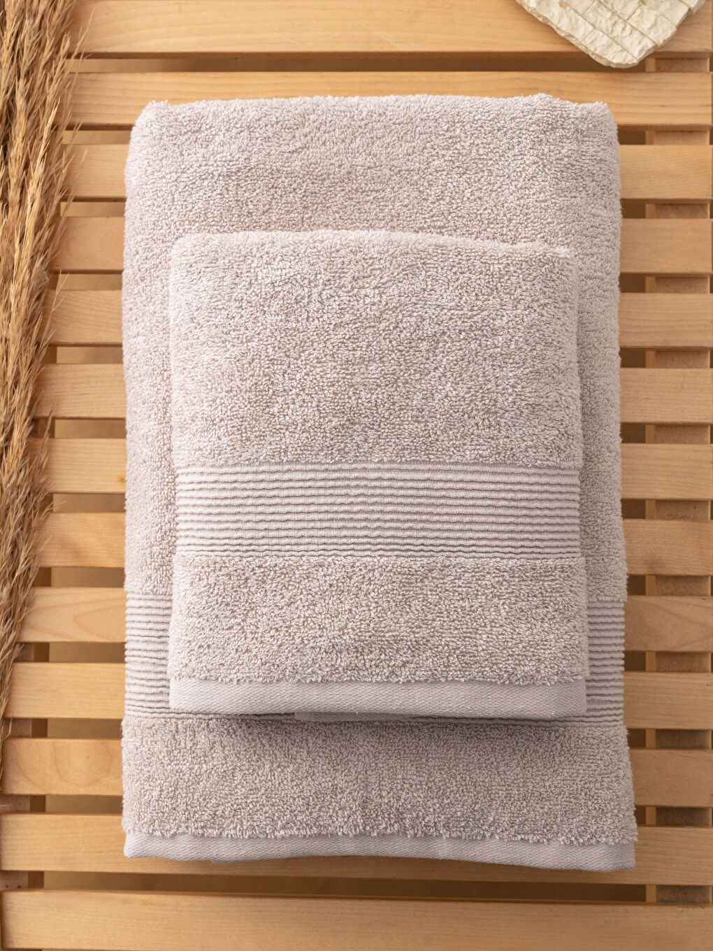 Flat Curl Bath Towel 2 Pack-1