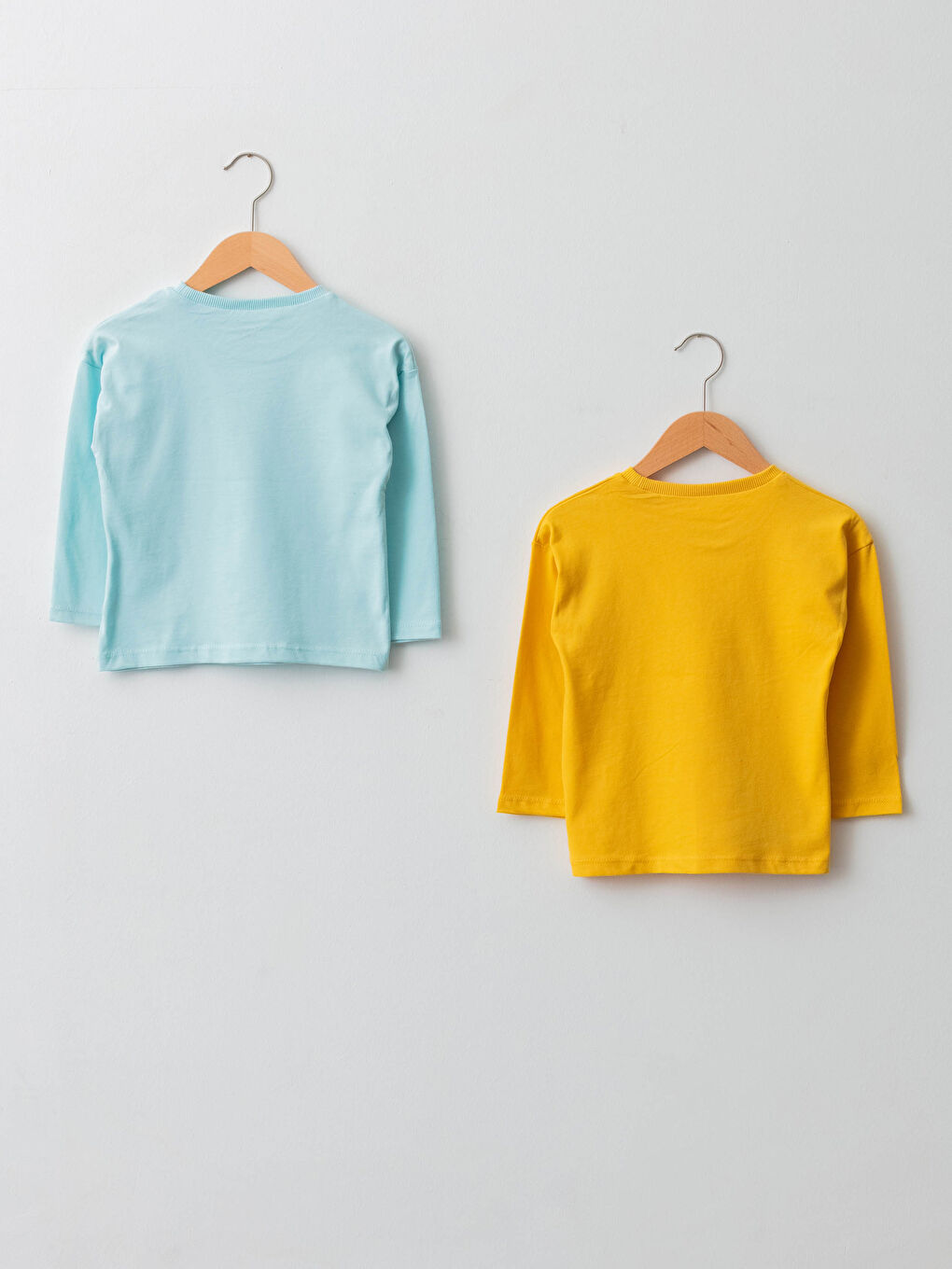 Crew Neck Long Sleeve Baby Boys' T-Shirt 2 Pack-1
