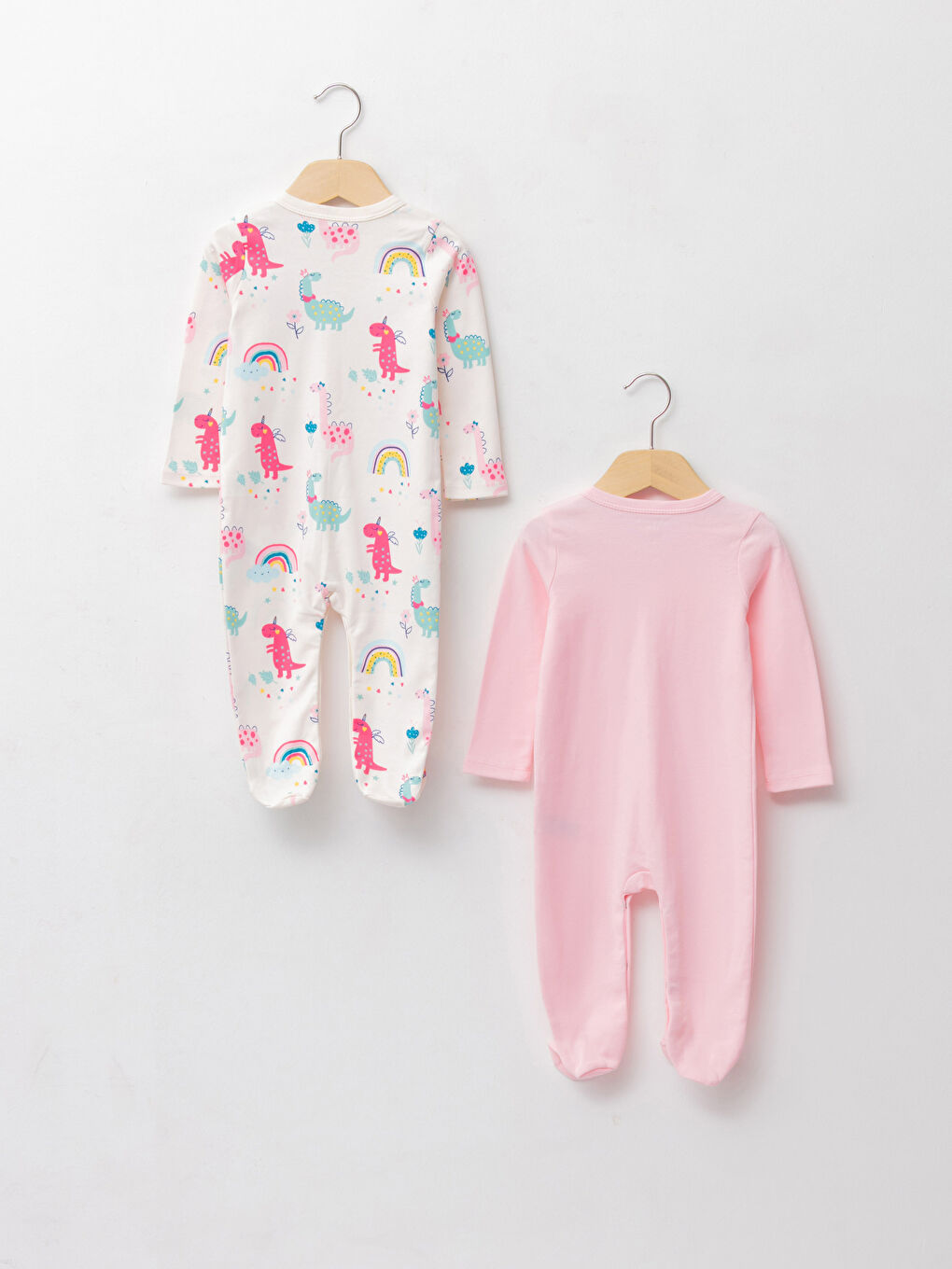 سلوبيت ياقة على شكل حرف V كم طويل للبنات - مجموعتين-1