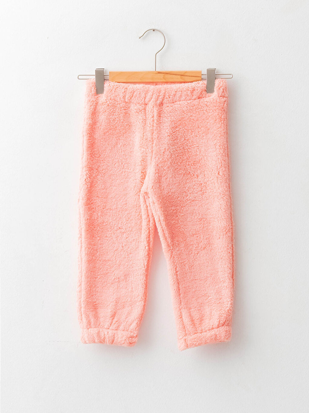 Elastic Waist Fleece Baby Girl Tracksuit Bottom