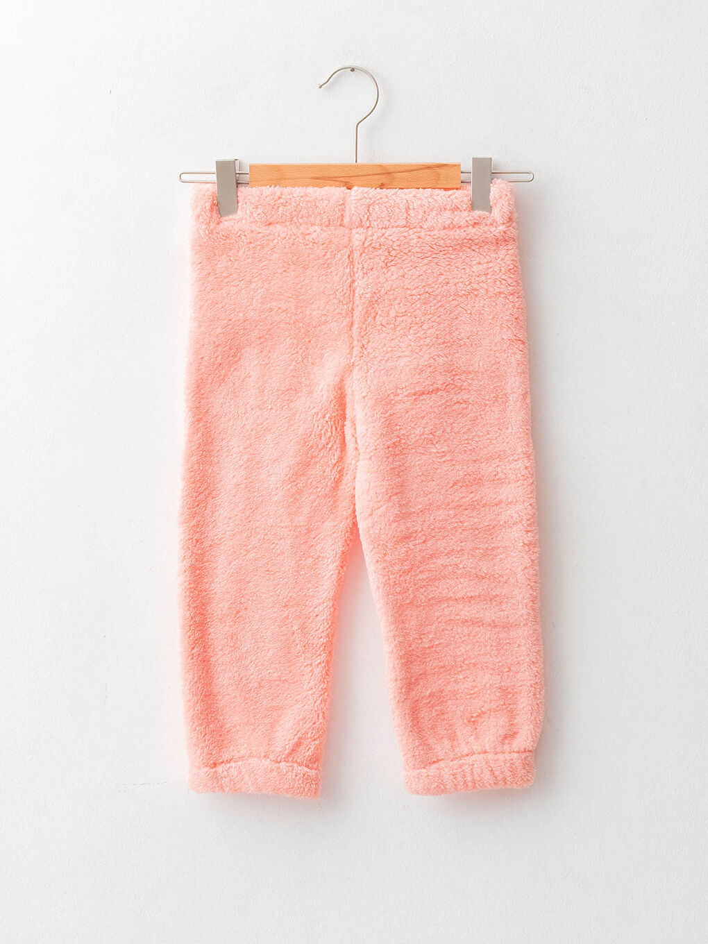 Elastic Waist Fleece Baby Girl Tracksuit Bottom-1