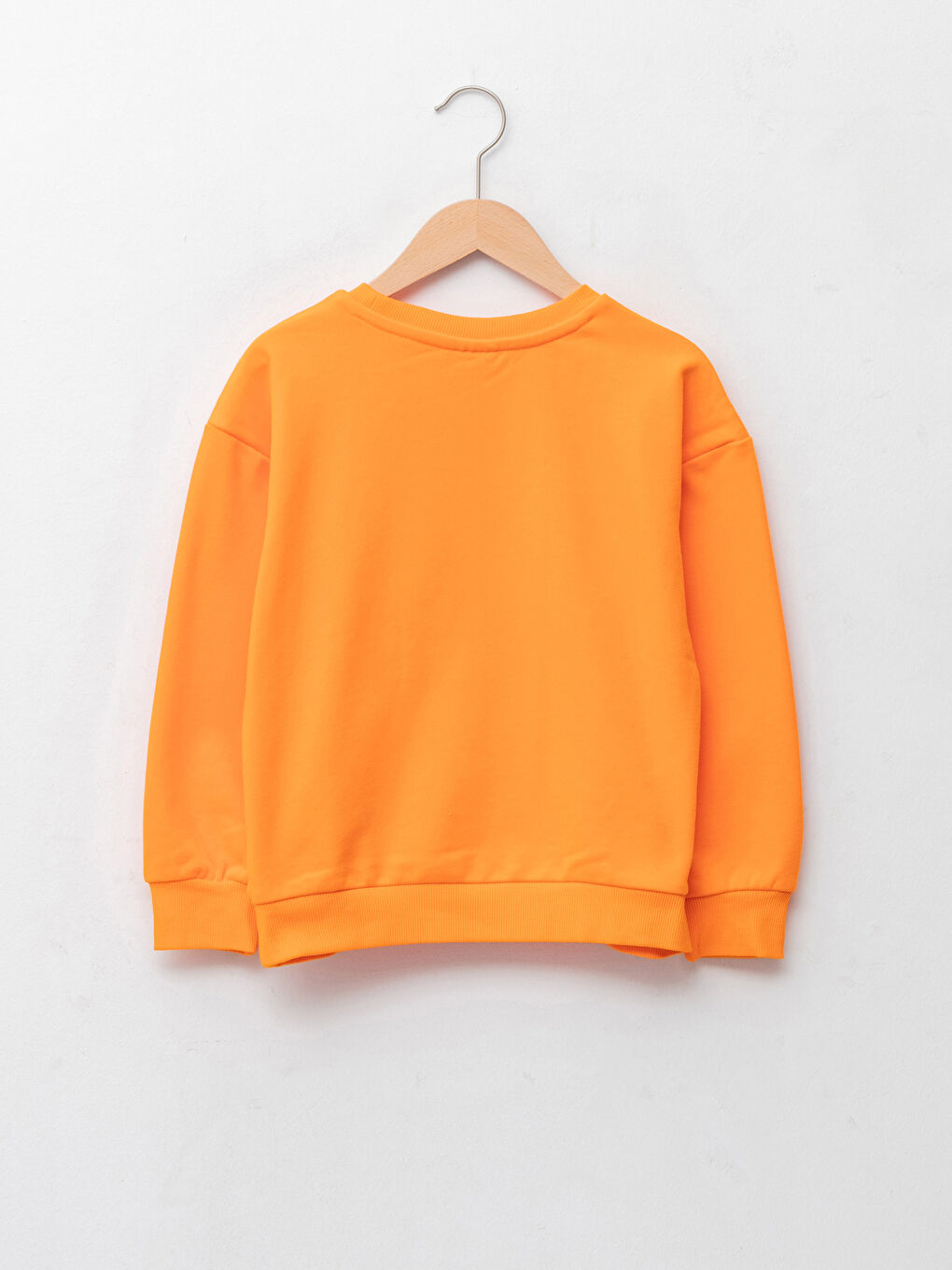 Crew Neck Printed Sequin Long Sleeve Girl Sweatshirt-2