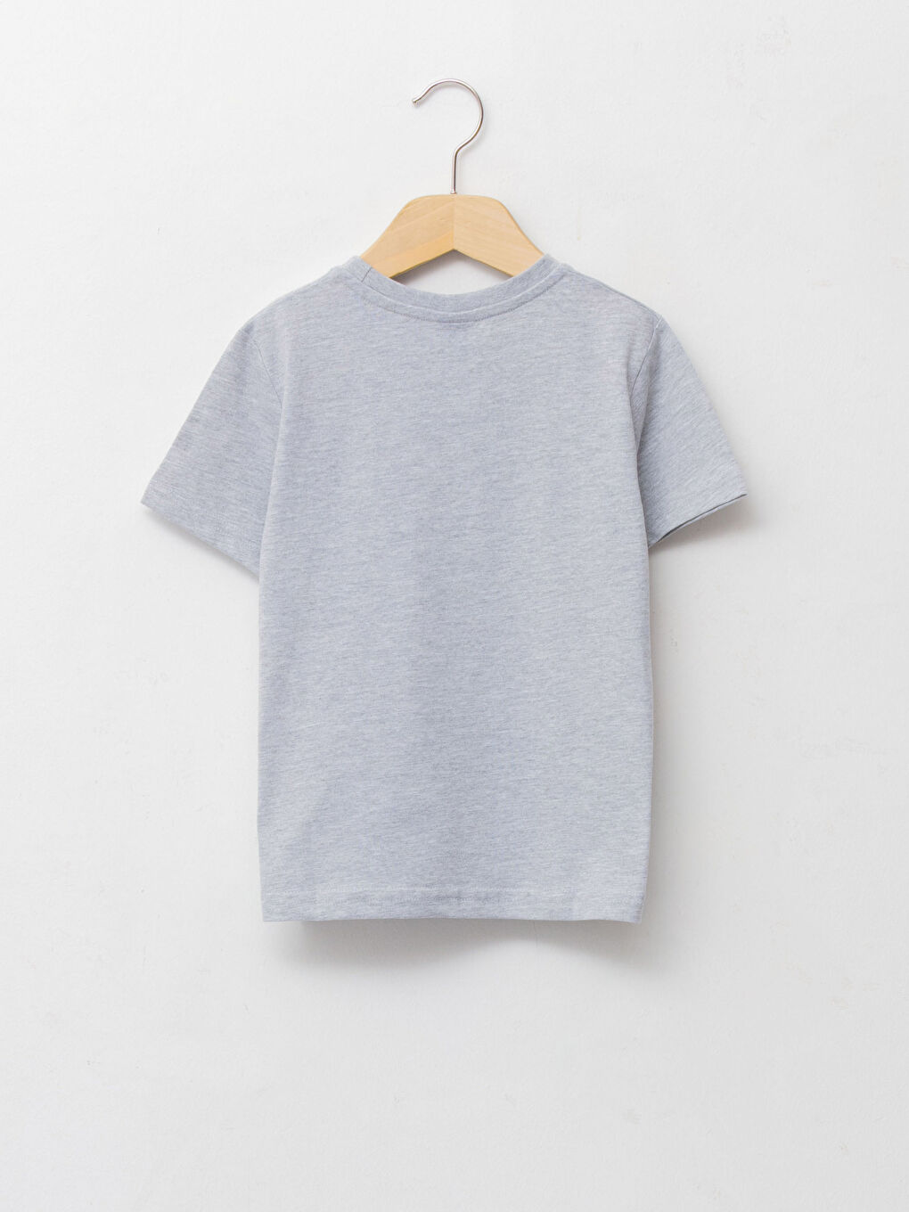 LCW Kids Crew Neck Christmas Themed Short Sleeve Boys' T-Shirt -W1BK60Z4-LAL