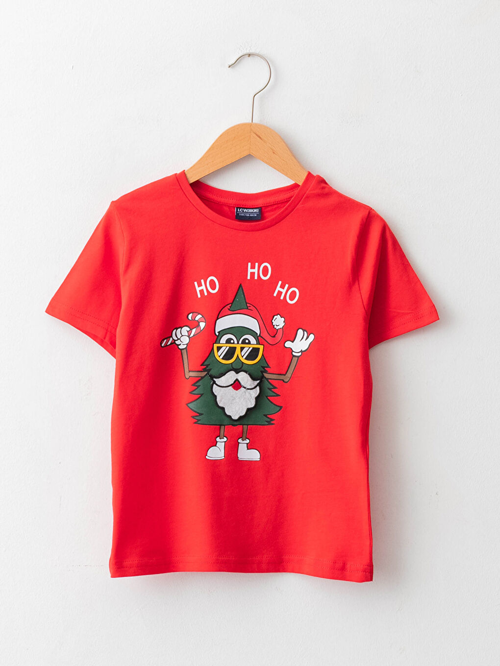 LCW Kids Crew Neck Printed Short Sleeve Cotton Boy T-shirt -W1BK76Z4-HC3