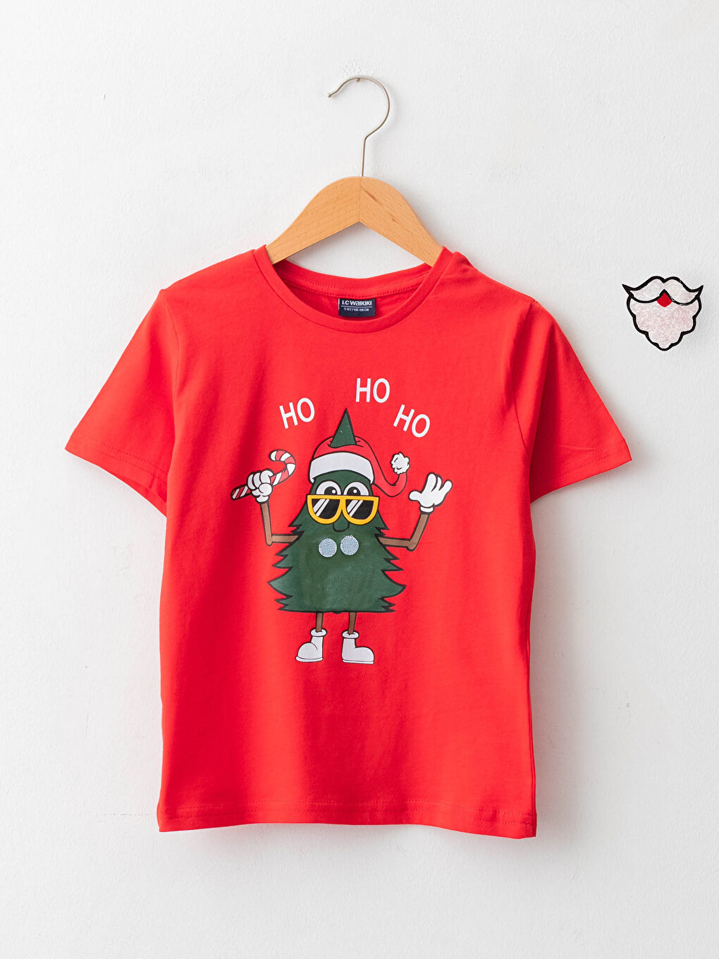 LCW Kids Crew Neck Printed Short Sleeve Cotton Boy T-shirt -W1BK76Z4-HC3