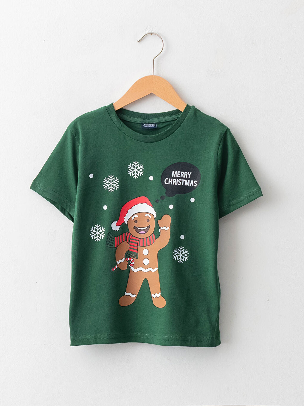 LCW Kids Crew Neck Printed Short Sleeve Cotton Boy T-shirt -W1BK77Z4-HPX