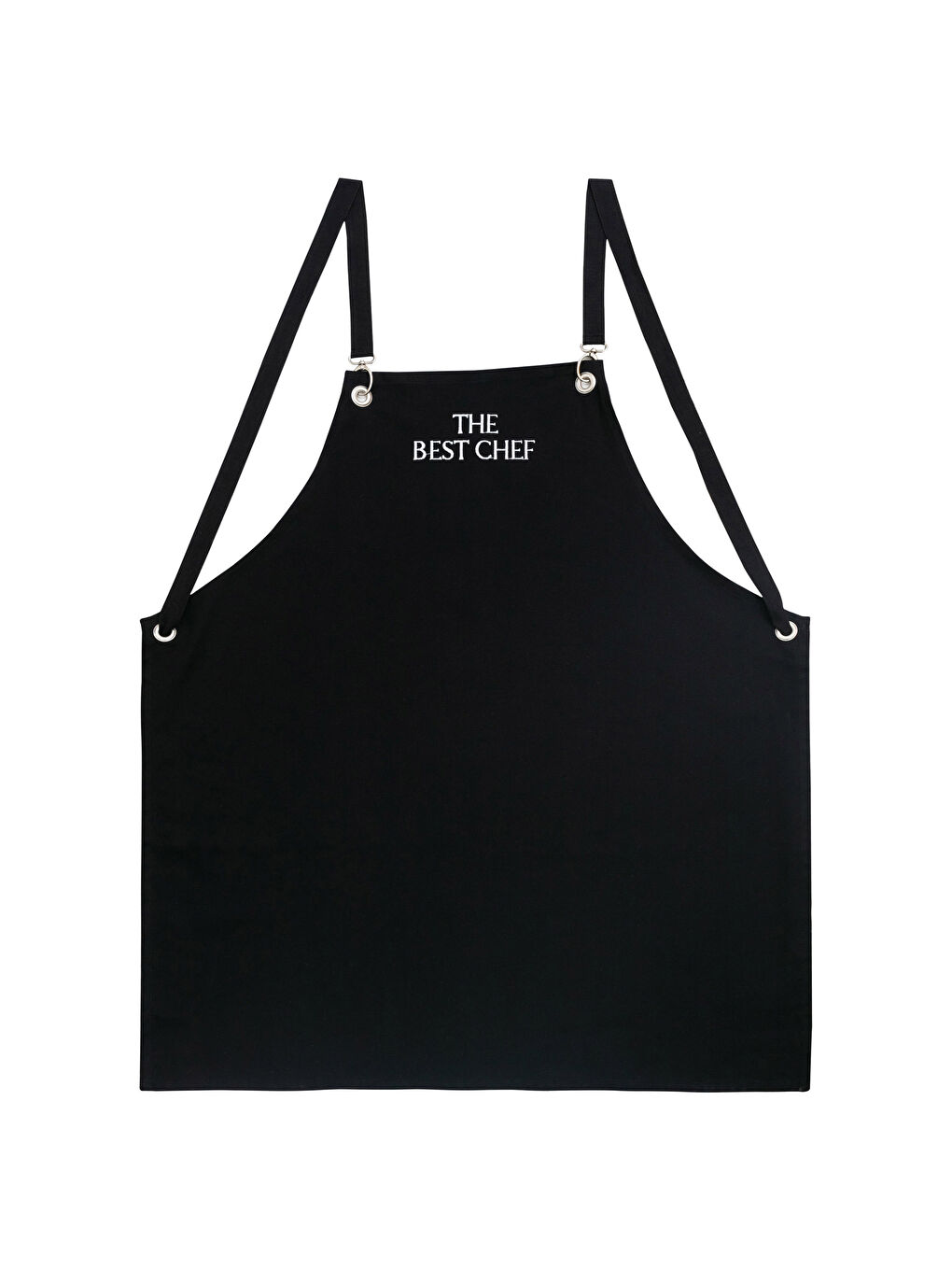 LCW HOME Slogan Embroidered Gabardine Kitchen Apron 57x75 Cm -W1BM07Z8-LQJ