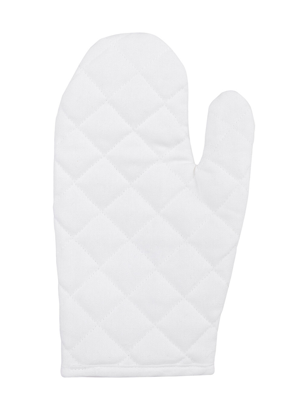 Mănușă pentru cuptor din gabardină cu detalii brodate 18x30 cm-1