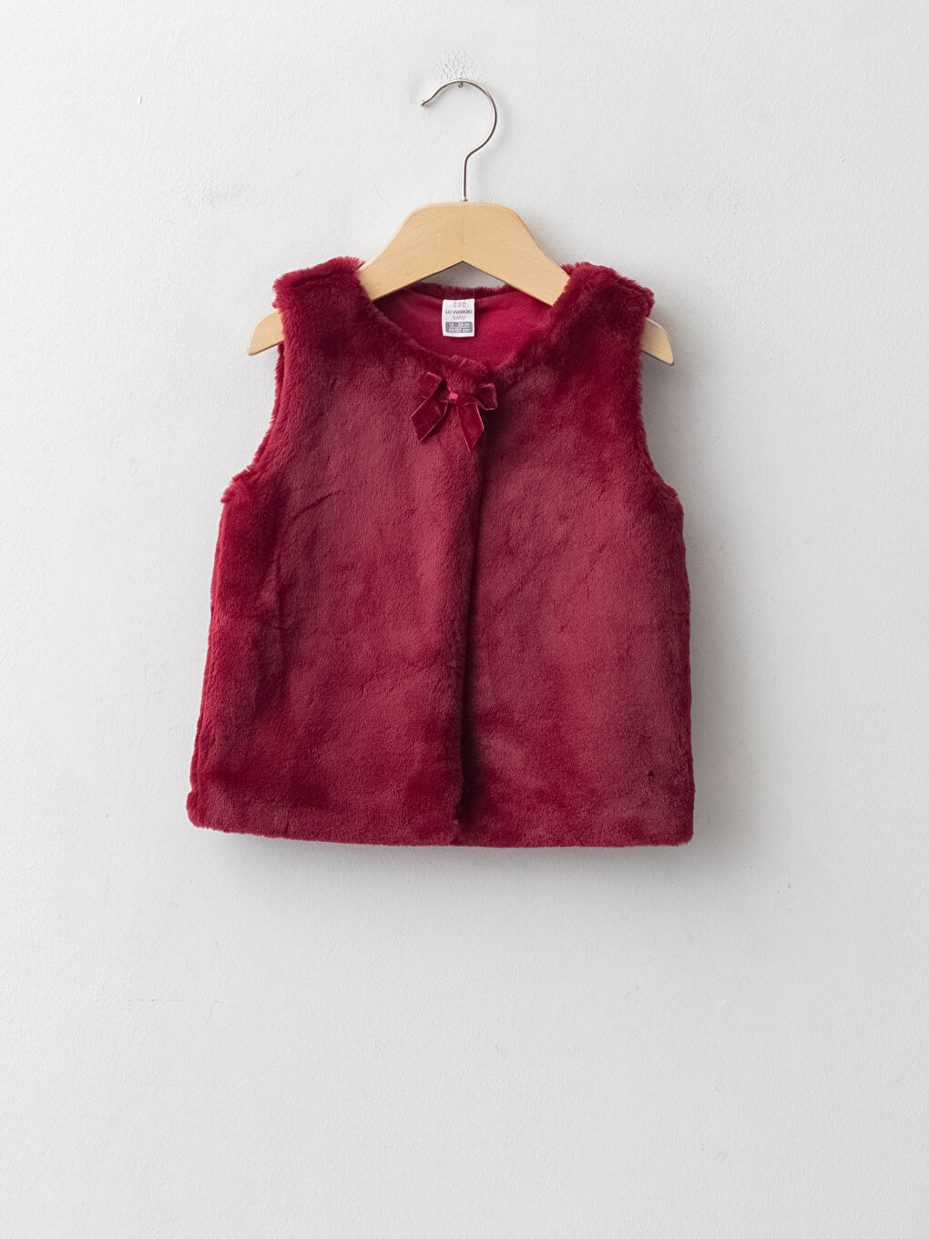 LCW baby Gilet Bébé Fille Détail Peluche Col Rond -W1BP84Z1-M6E