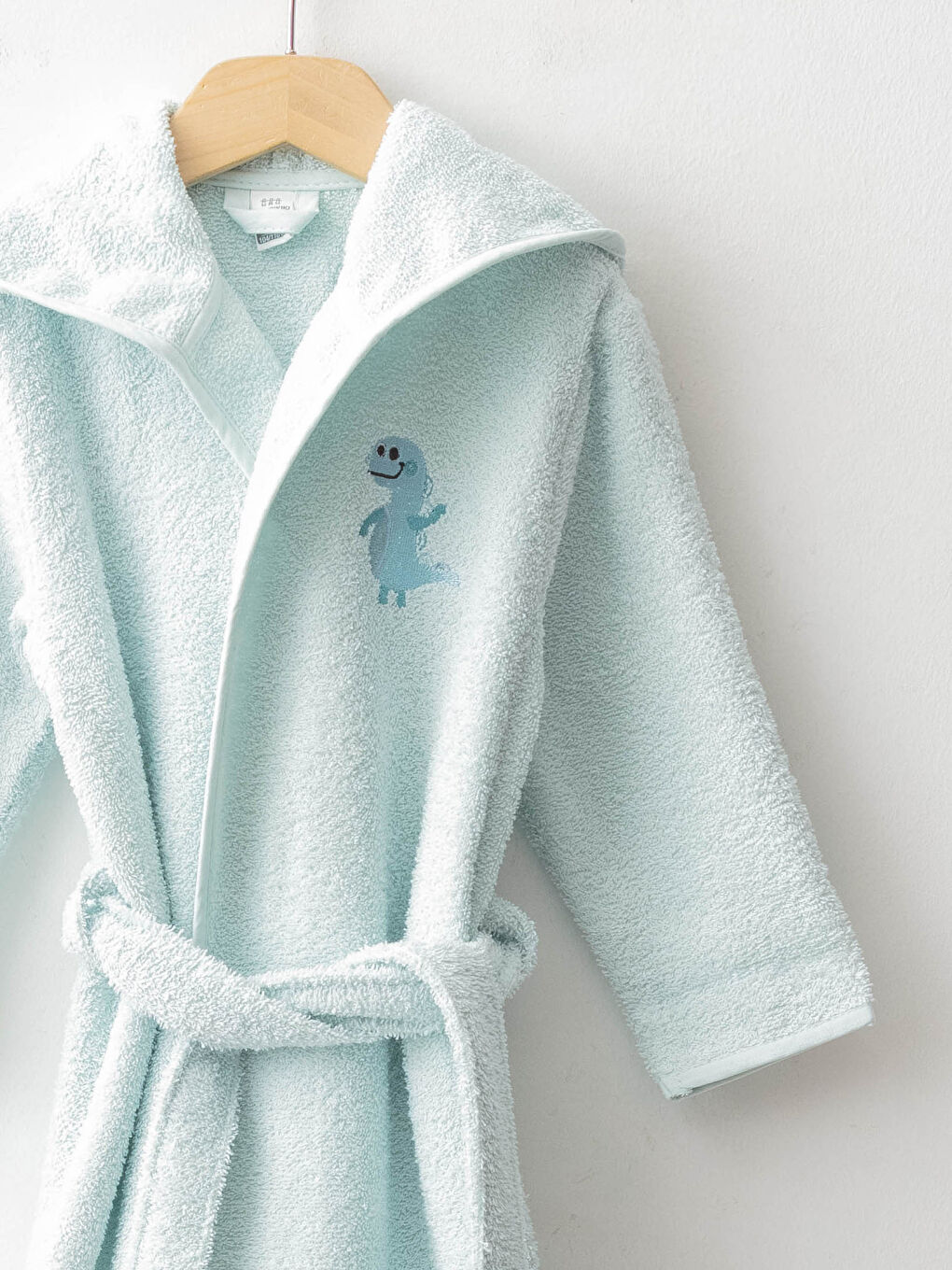 Peignoir Bébé Garçon À Capuche Manches Longues-2