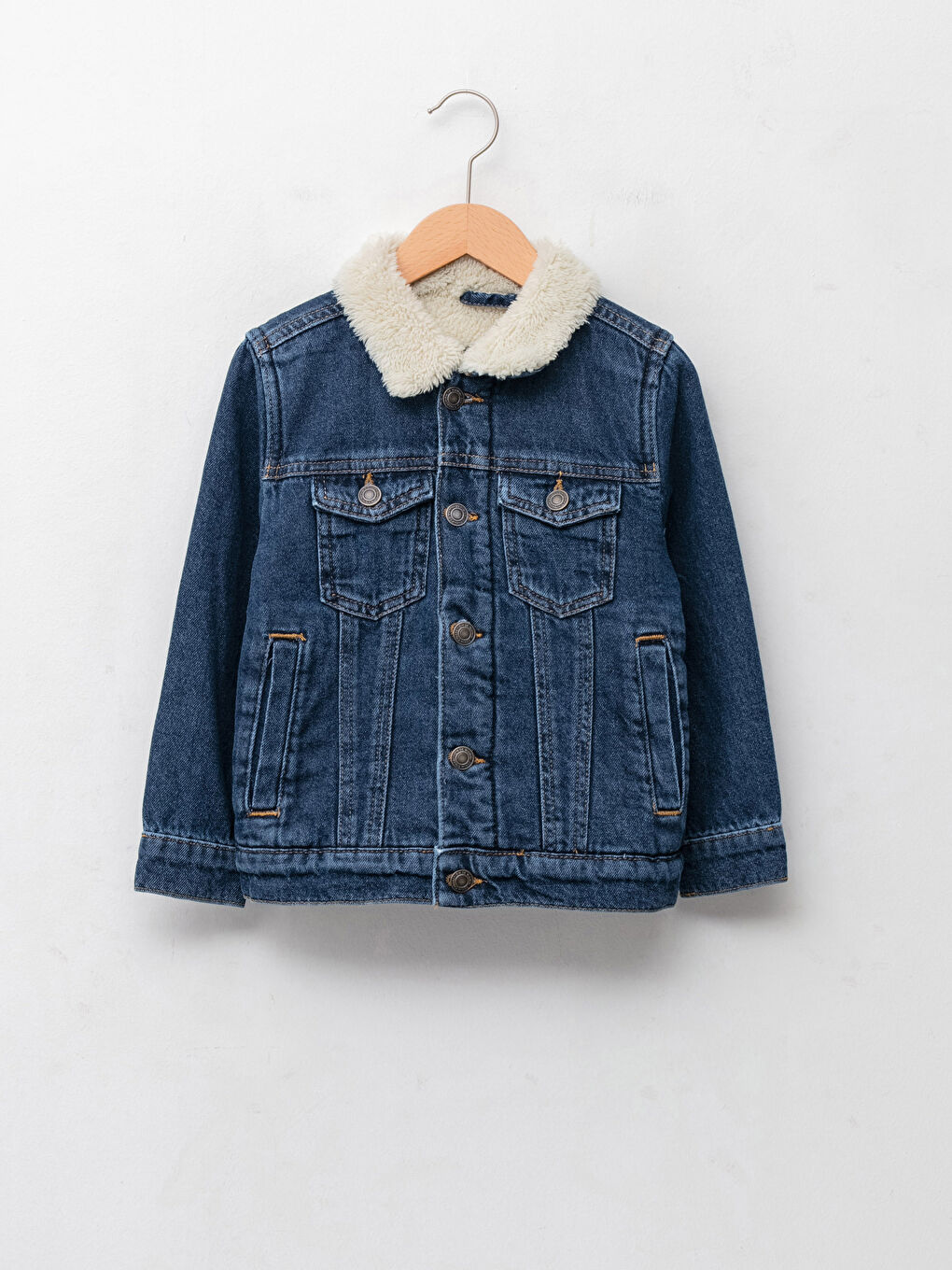 LCW Kids Jeansjacke für Jungen mit Kragen -W1BS39Z4-309