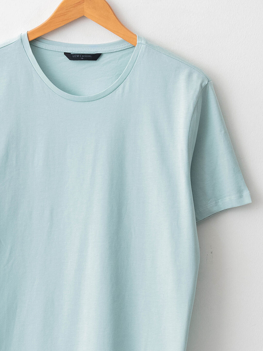 Crew Neck Short Sleeve Basic Men's T-shirt-6
