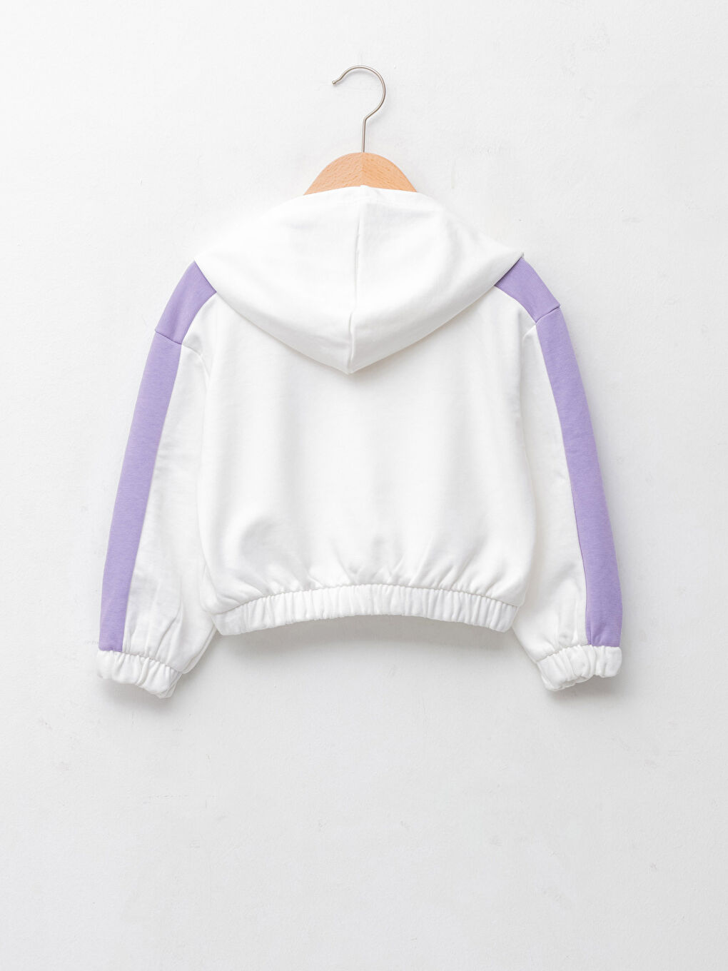 LCW Kids Hooded Minnie Mouse Printed Long Sleeve Girls' Sweatshirt -W1BT90Z4-R9J