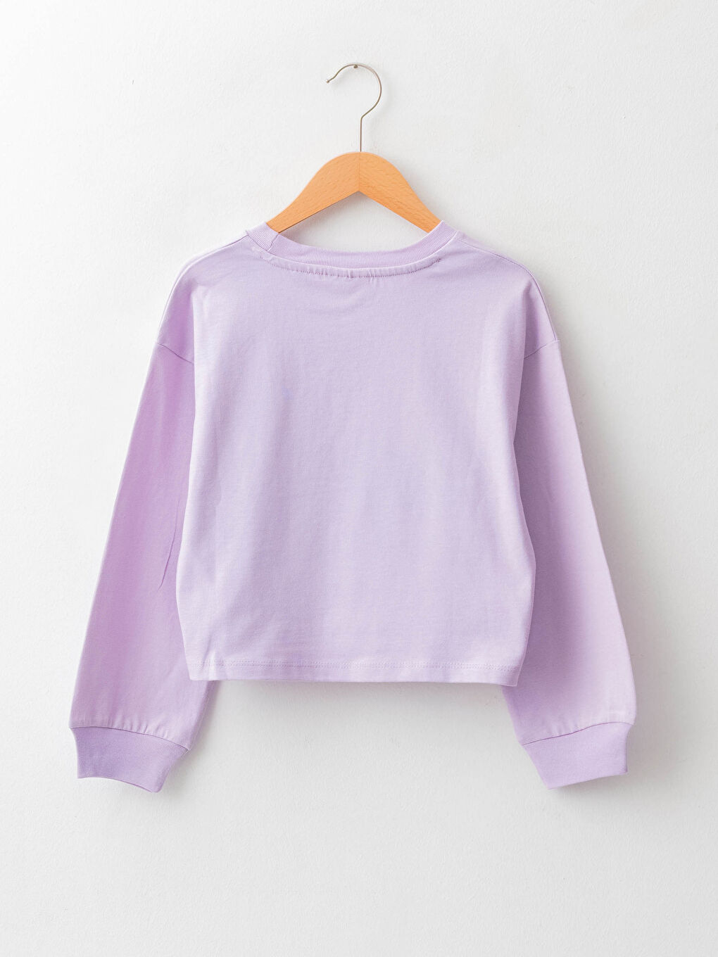 LCW Kids Crew Neck Long Sleeve Harvard University Printed Girl's Sweatshirt -W1BU20Z4-G0W