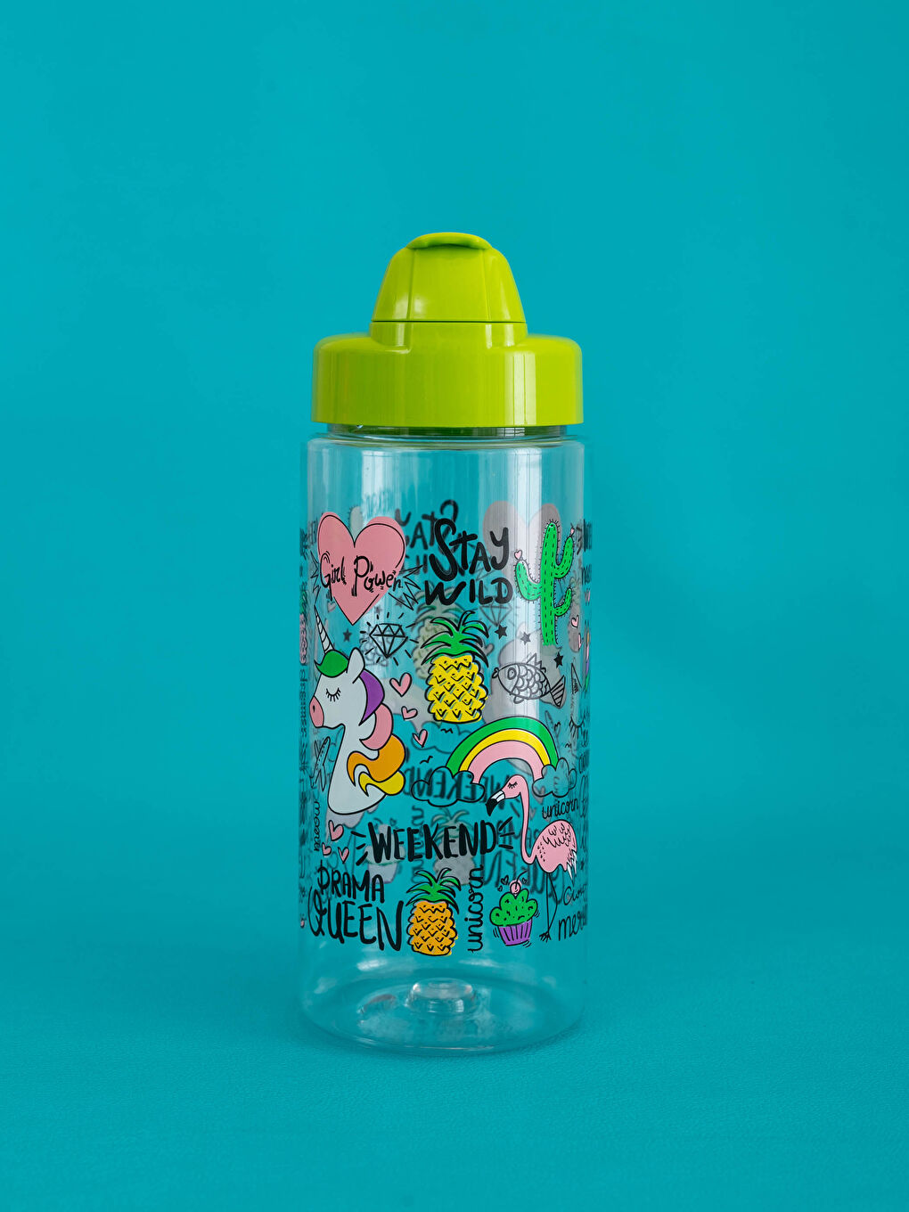 LCW ACCESSORIES Printed Drinking Cup With Lid -W1BV95Z8-M0T