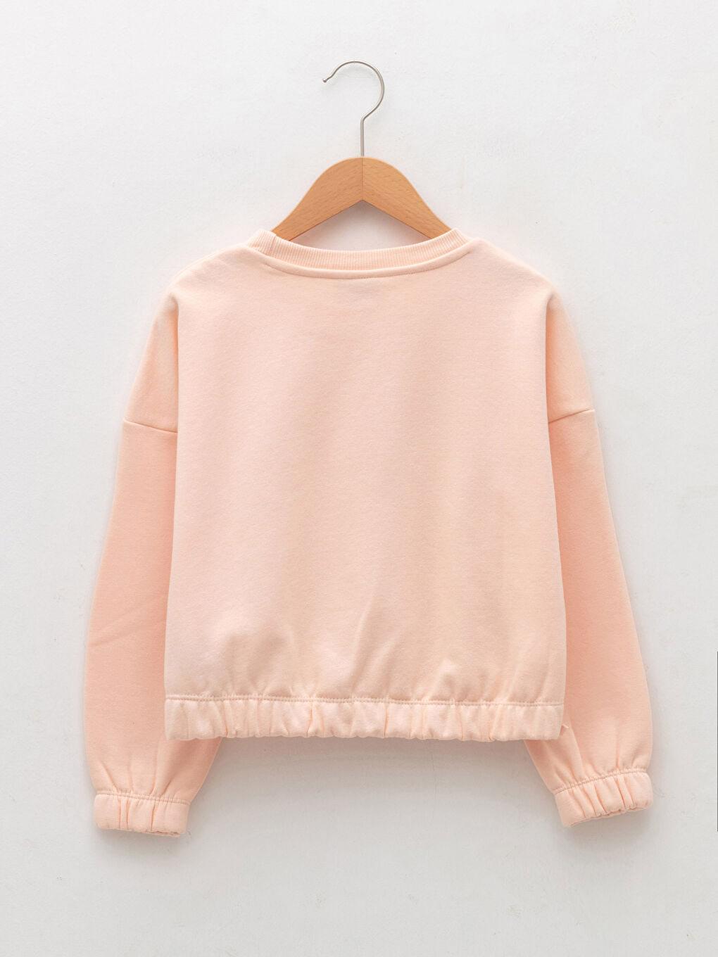 LCW Kids Crew Neck Teddy Bear Printed Girls' Sweatshirt -W1CD51Z4-FSP