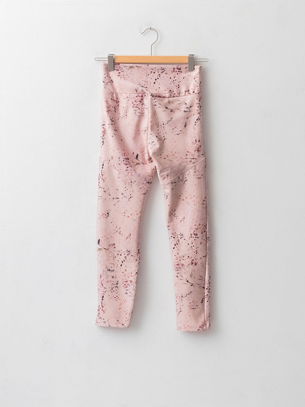 Elastic Waist Patterned Women's Sports Tights-6