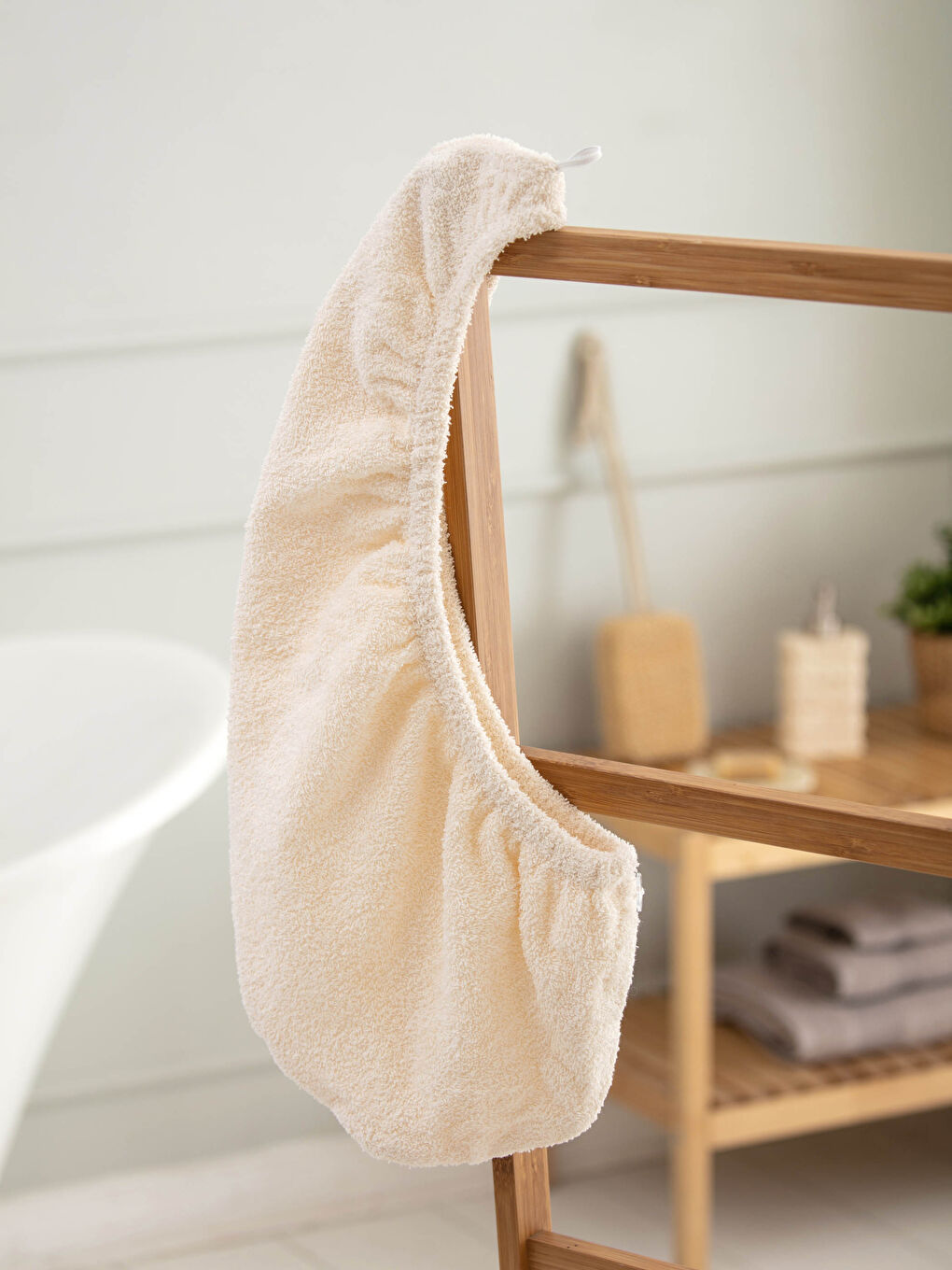 Elastic Women's Hair Towel