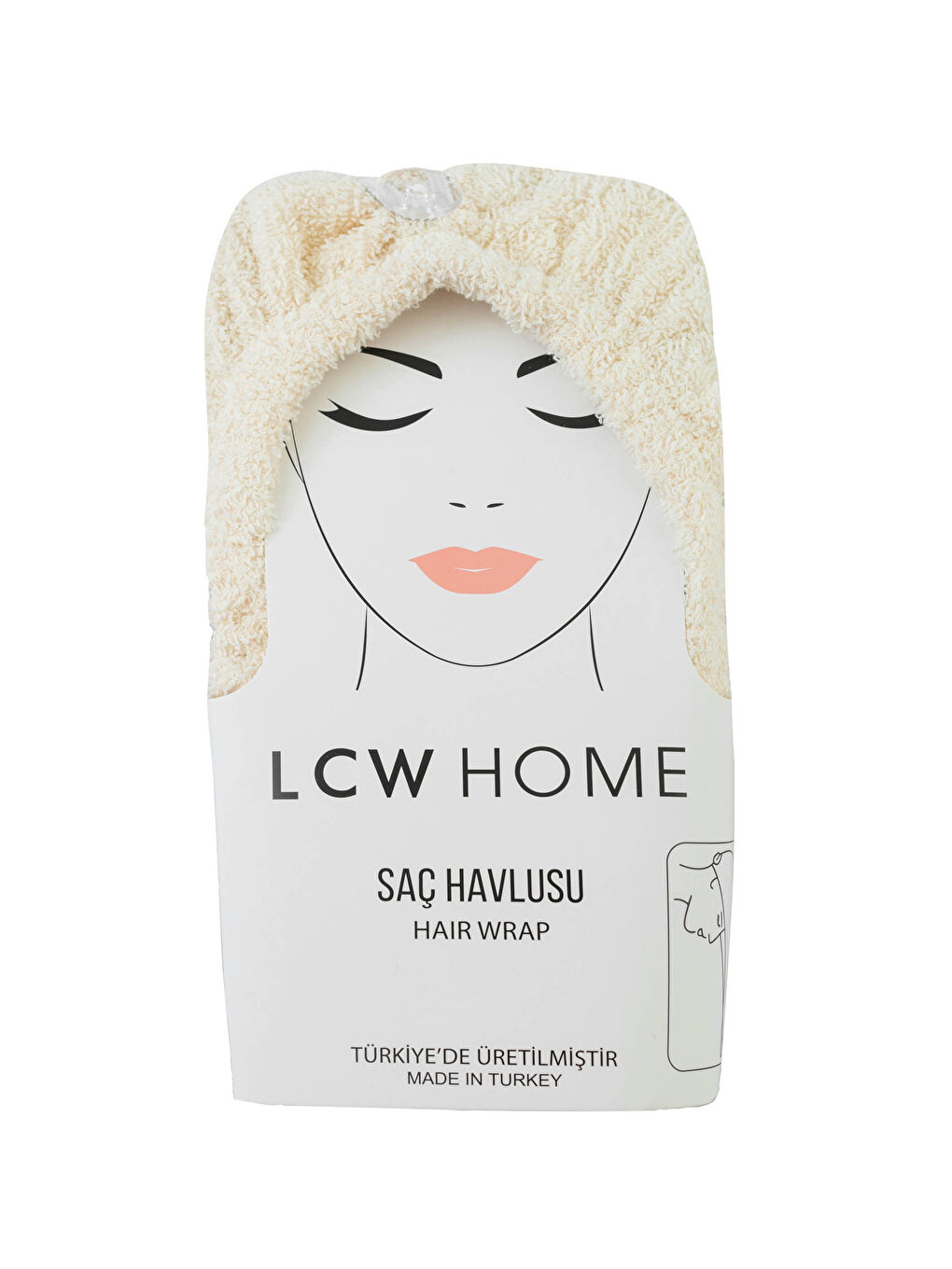 Elastic Women's Hair Towel-3