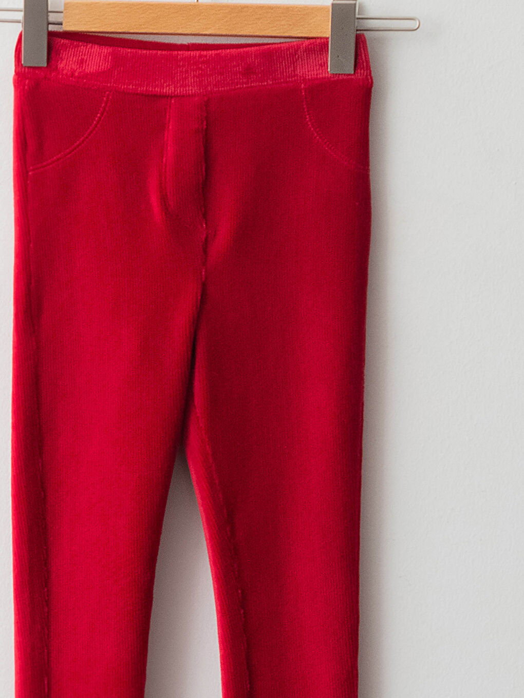 LCW baby Elastic Waist Basic Velvet Baby Girl Tights -W1CG95Z1-KKK