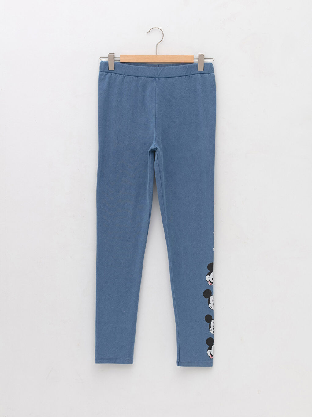 Mickey Mouse принтті қыздарға арналған леггинстер резеңке белдікті