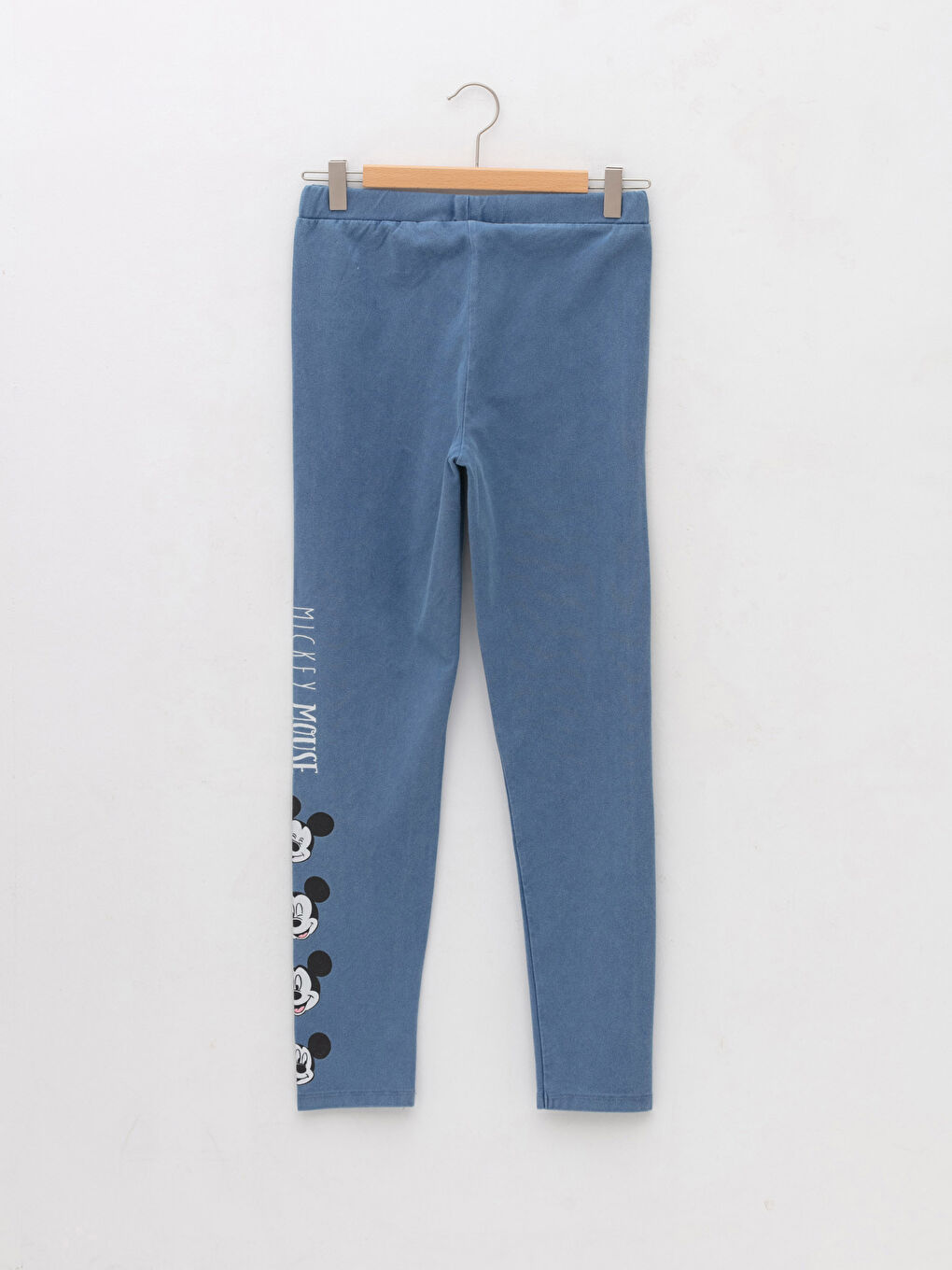 Mickey Mouse принтті қыздарға арналған леггинстер резеңке белдікті-1