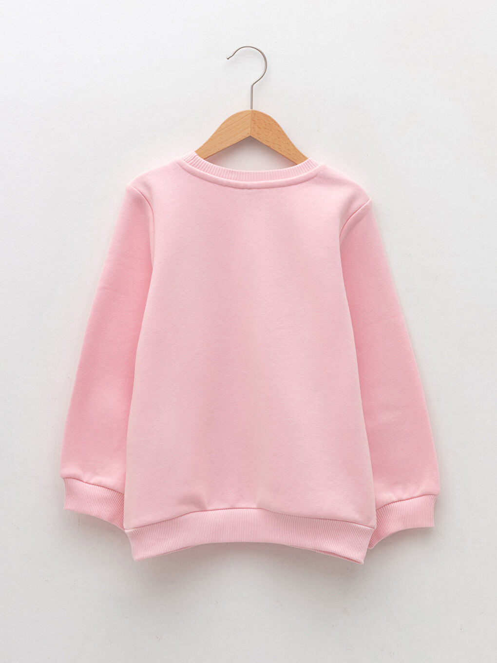 Crew Neck Na Na Na Surprise Printed Long Sleeve Girls' Sweatshirt-1