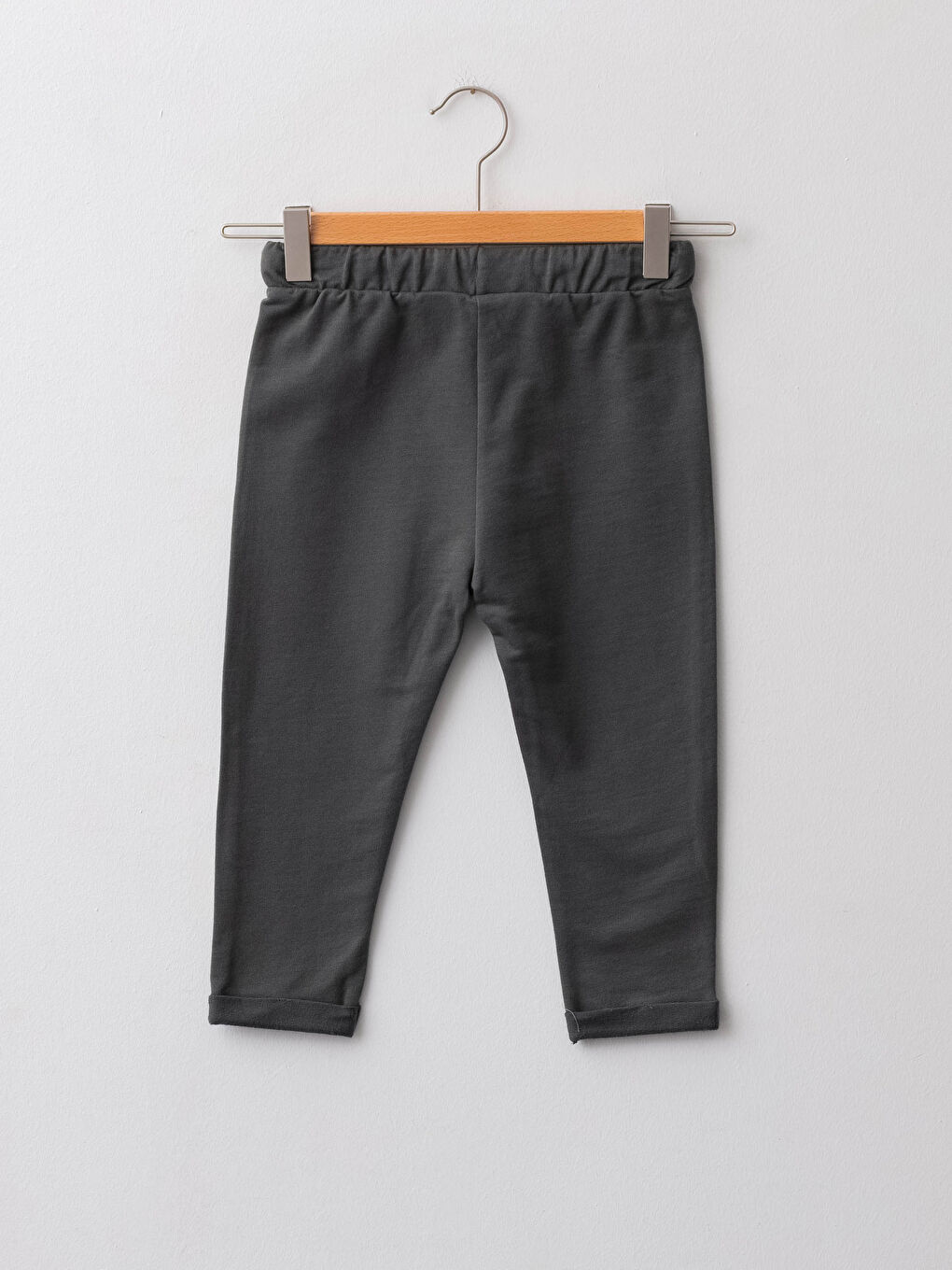 Haki Beli Lastikli Mickey Mouse Baskılı Erkek Bebek Eşofman Alt-1