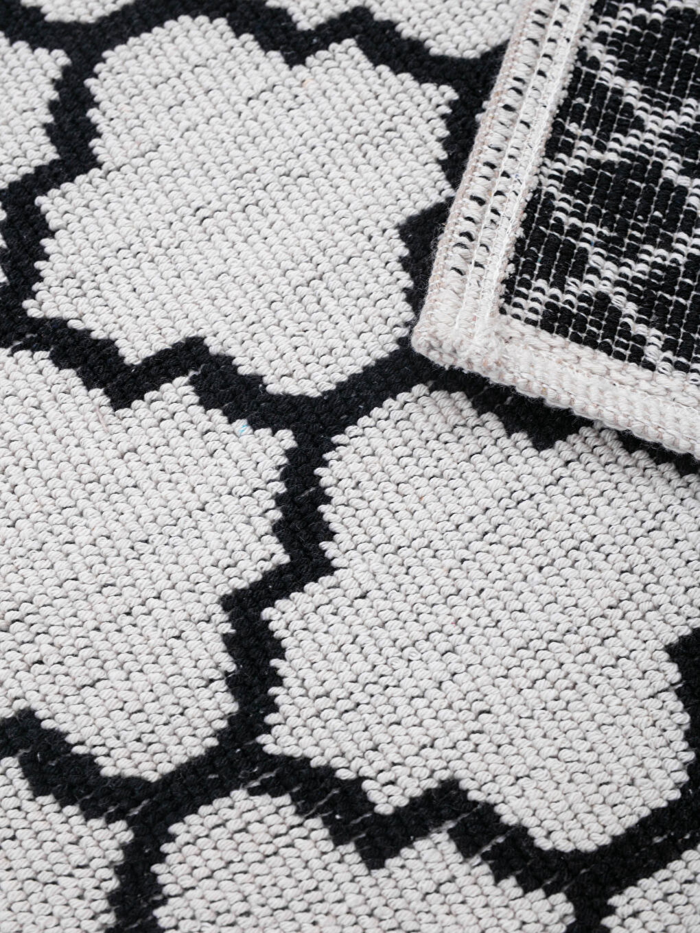 سجادة حمام قطن مطبوع قطعتين-2