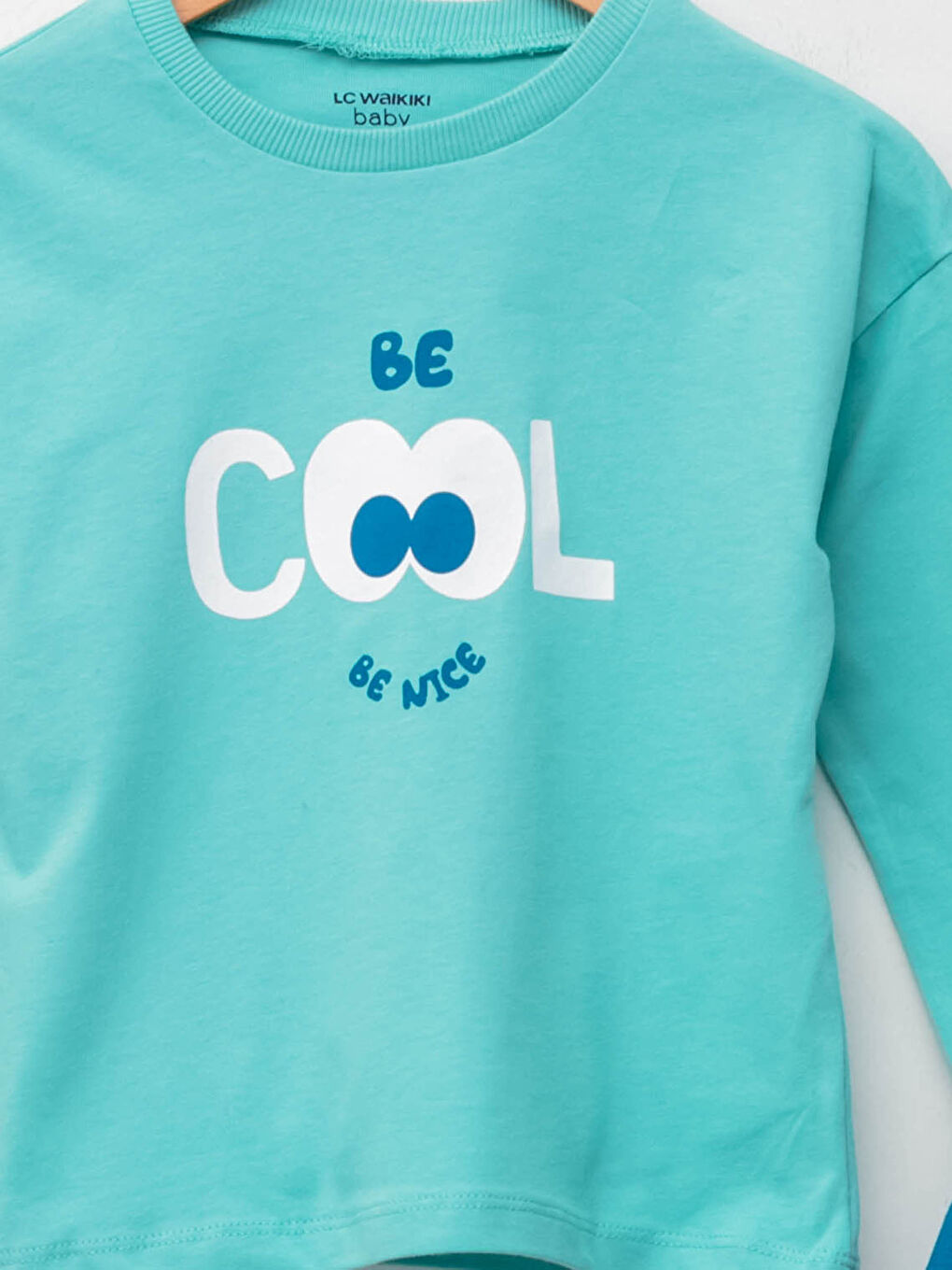 Crew Neck Long Sleeve Baby Boys' T-Shirt 2 Pack-2