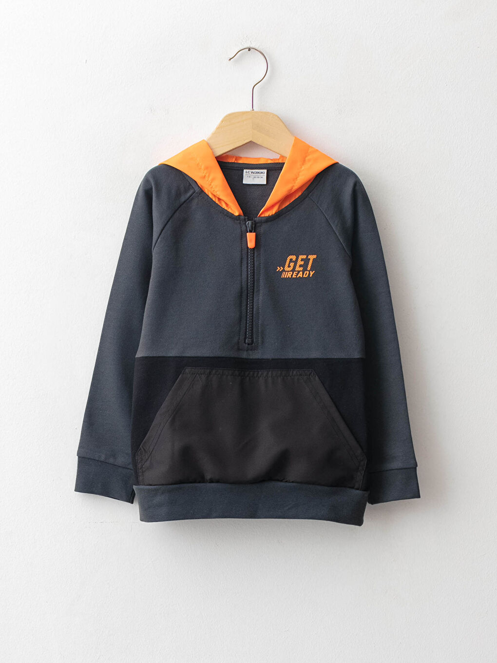 Толстовка с капюшоном, с принтом, с длинным рукавом, для мальчиков