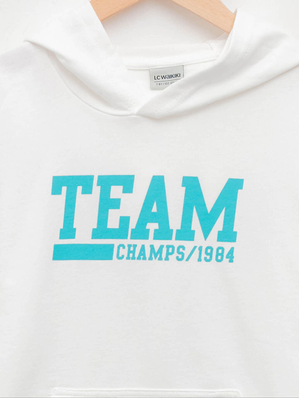 Hooded Printed Long Sleeve Boys' Sweatshirt-2