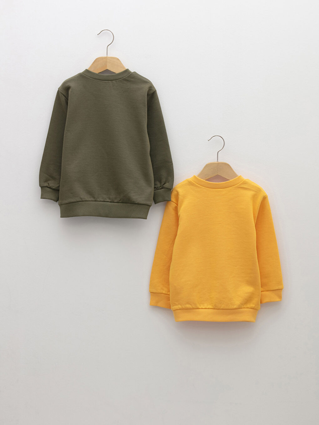 Crew Neck Long Sleeve Baby Boy Sweatshirt 2-Pack-1