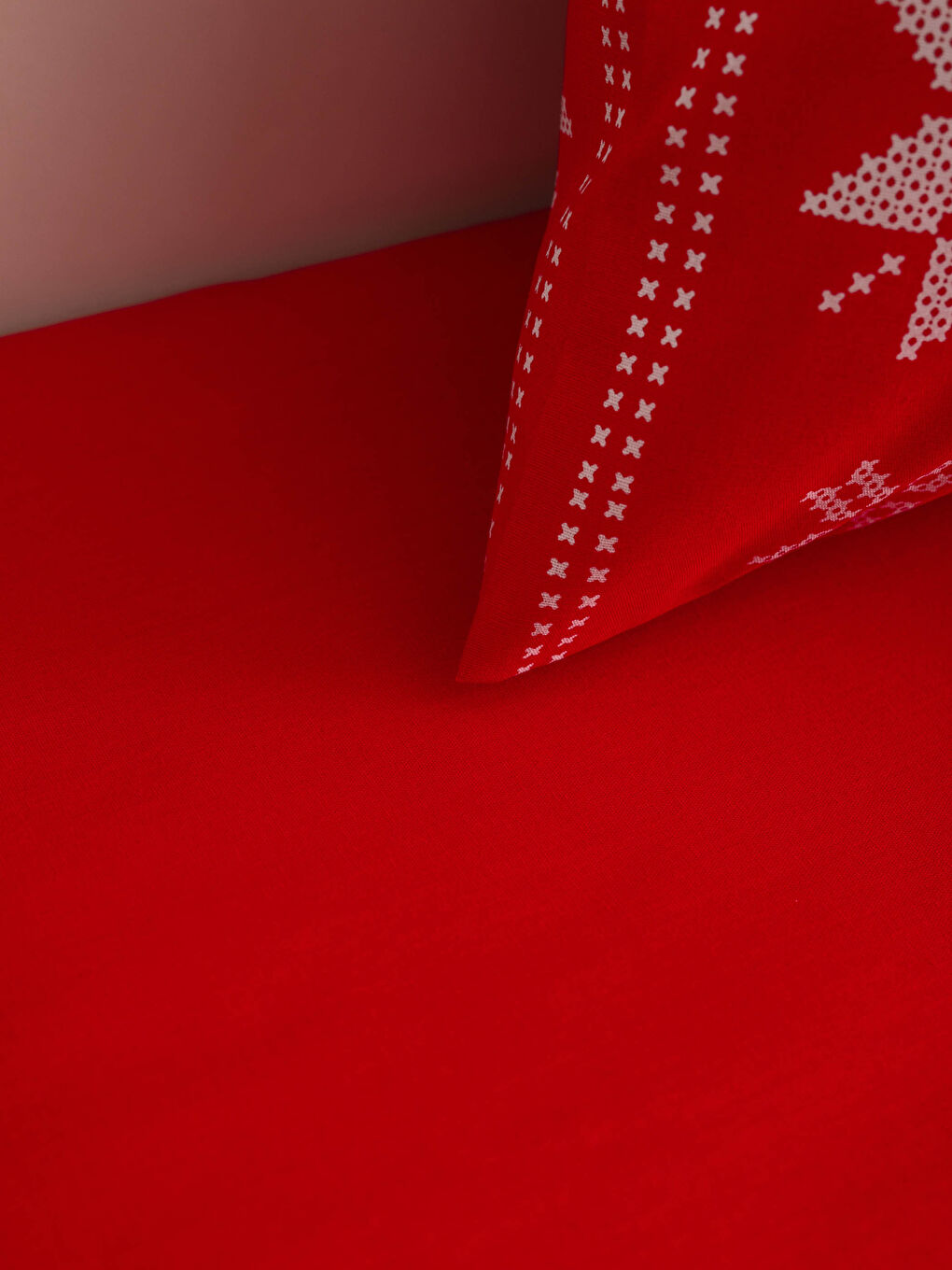 New Year Themed Double Printed Woven Duvet Cover Set-3