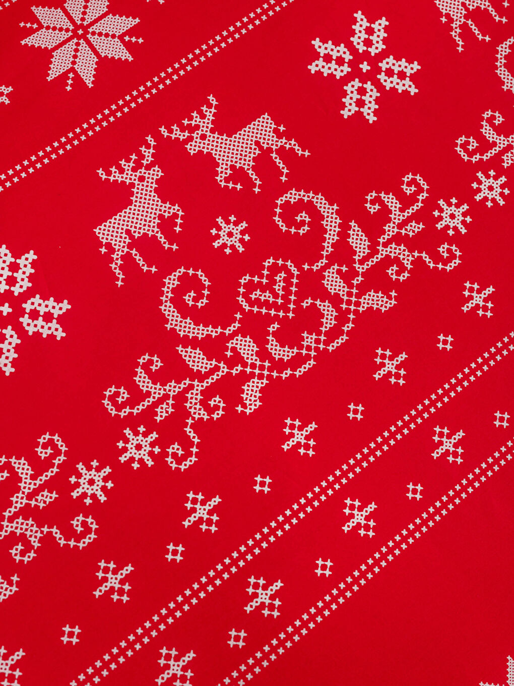 New Year Themed Double Printed Woven Duvet Cover Set-4