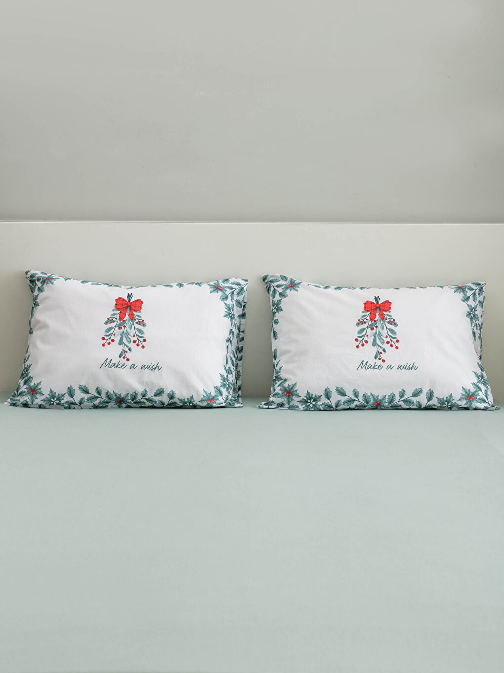 LCW HOME Jastučnice 2 kom 50x70cm novogodišnji motiv -W1CQ90Z8-F9C