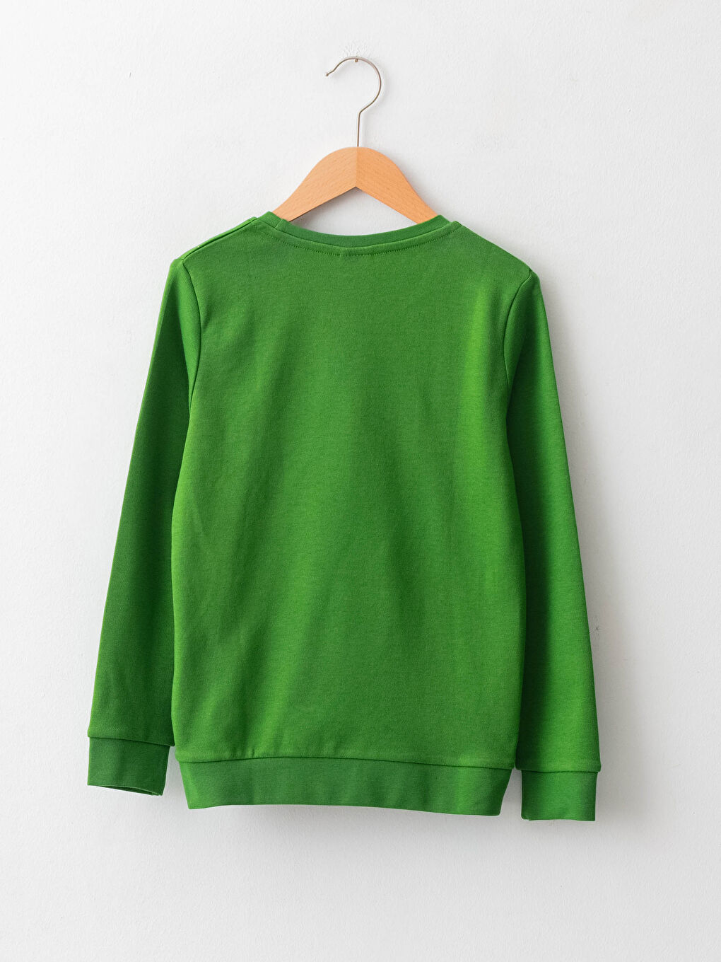 تيشيرت أولاد كم طويل مطبوع ياقة دائرية قطن-1