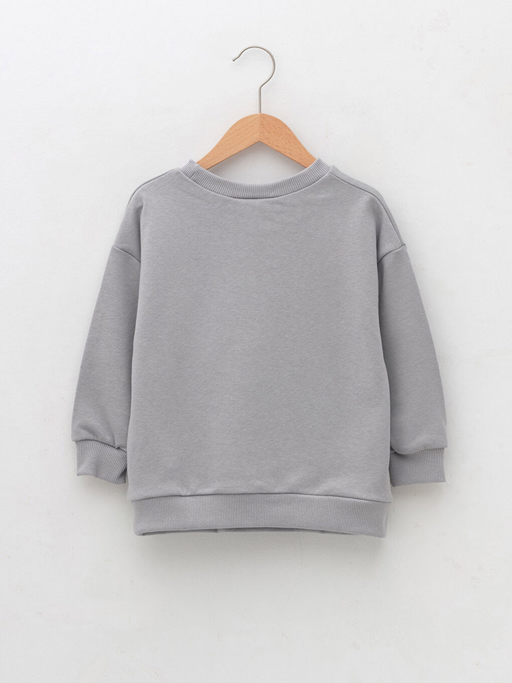 Crew Neck Long Sleeve Bugs Bunny Printed Baby Boy Sweatshirt-1