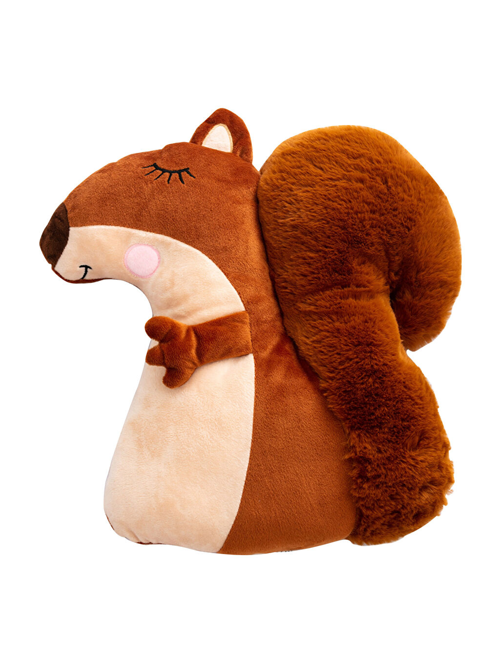 LCW HOME Besticktes Gefülltes Plüsch-Baby-Eichhörnchen-Kissen 37x39 Cm -W1CT16Z1-LQY