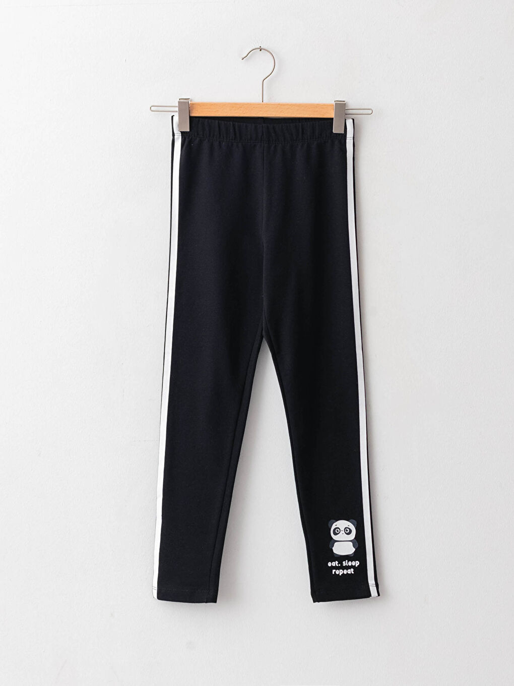 Collants Longs en Coton Imprimé à Taille Élastique pour Fille