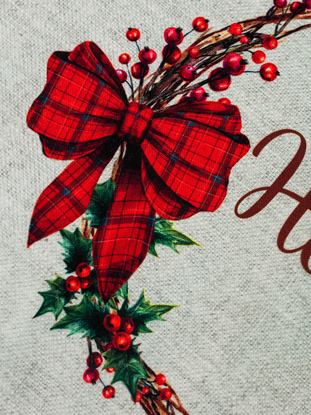 LCW HOME Christmas Themed Printed Placemat Set of 2 -W1CU86Z8-LTQ