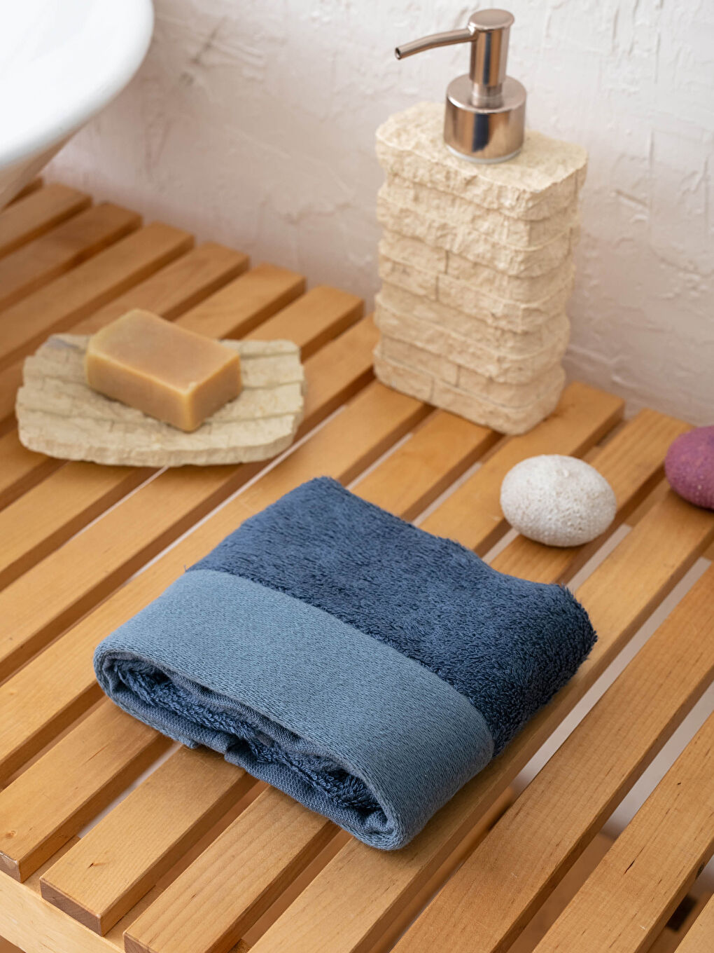 Serviette d'invité en bambou 30x50 cm