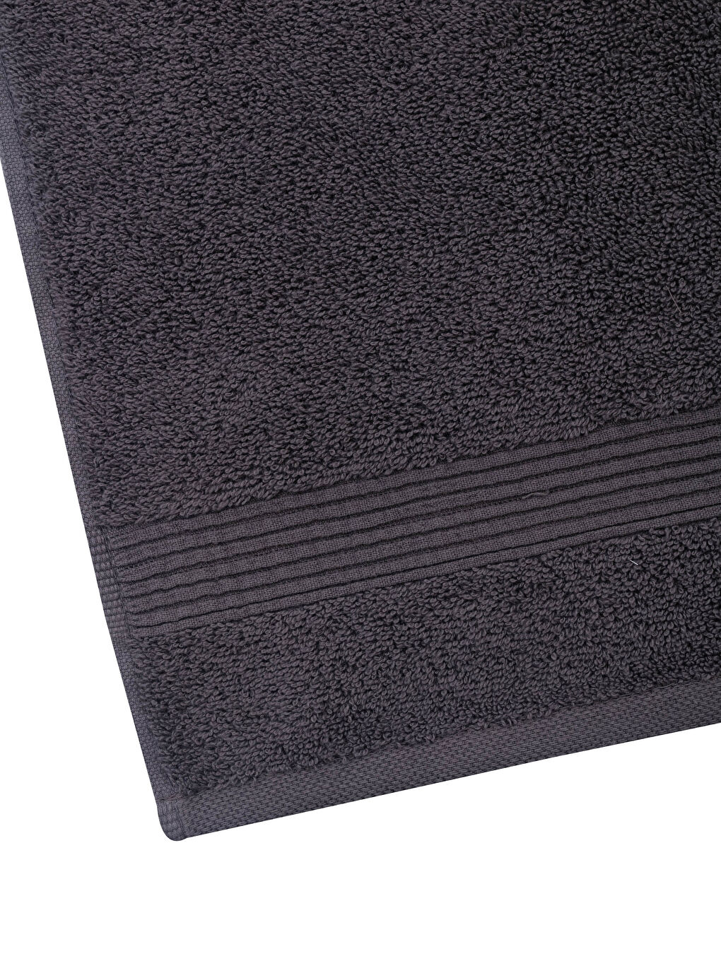 Line Detail Plain Hand Towel 30x50 Cm-3
