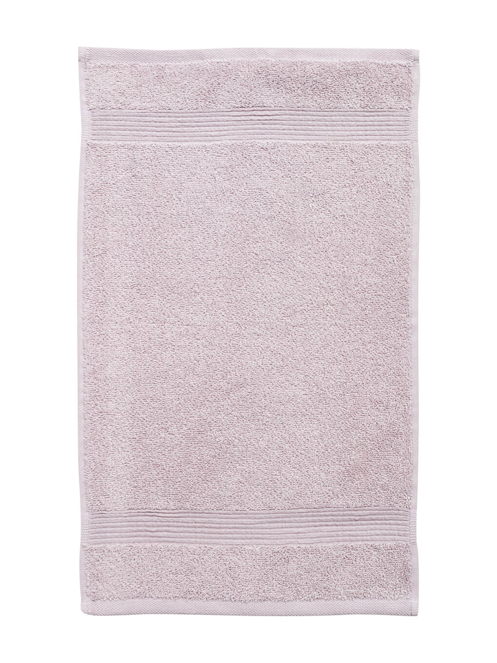 Serviette d'invité Unie avec Détail Ligne 30x50 Cm-2