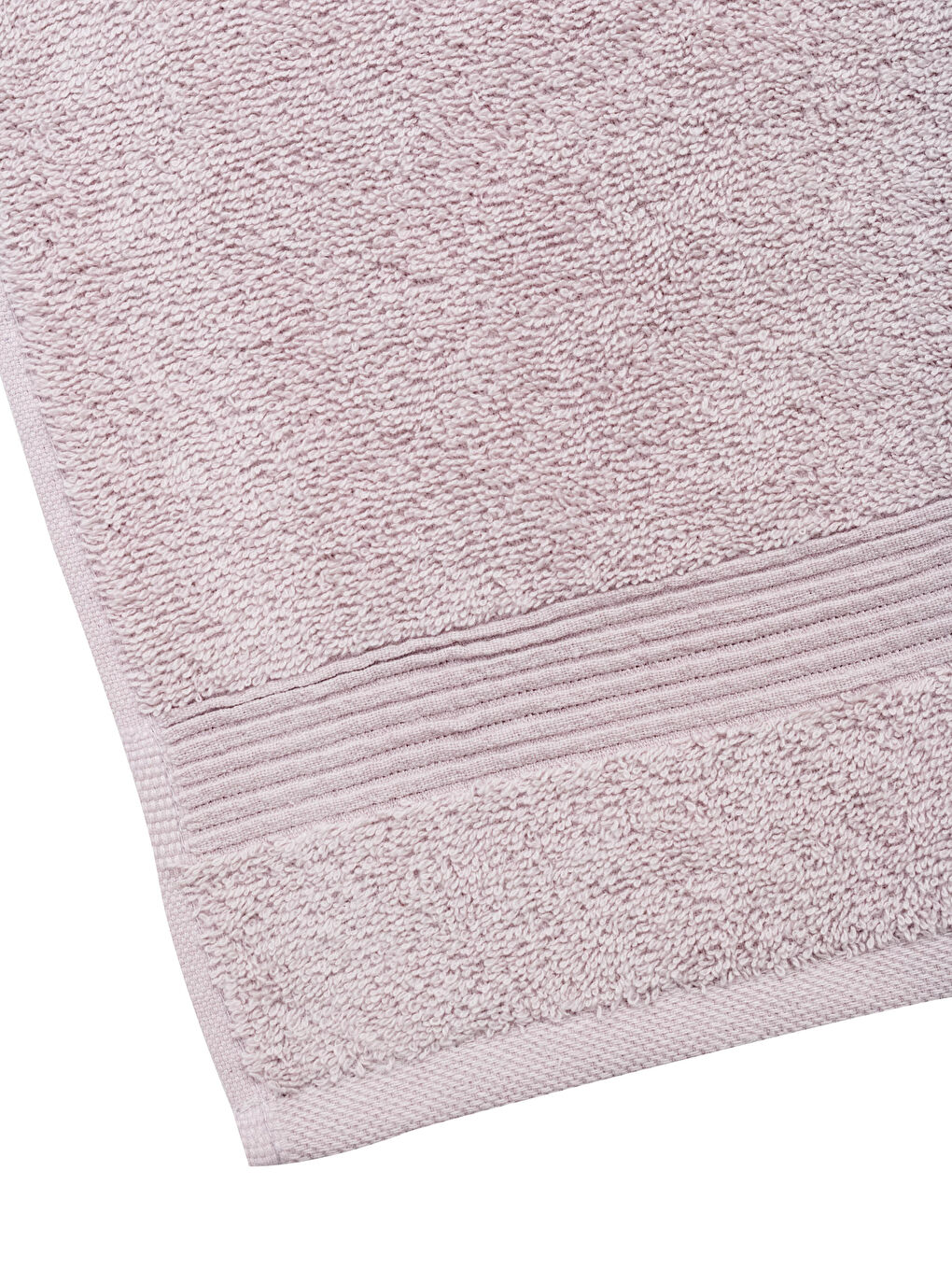 Serviette d'invité Unie avec Détail Ligne 30x50 Cm-3